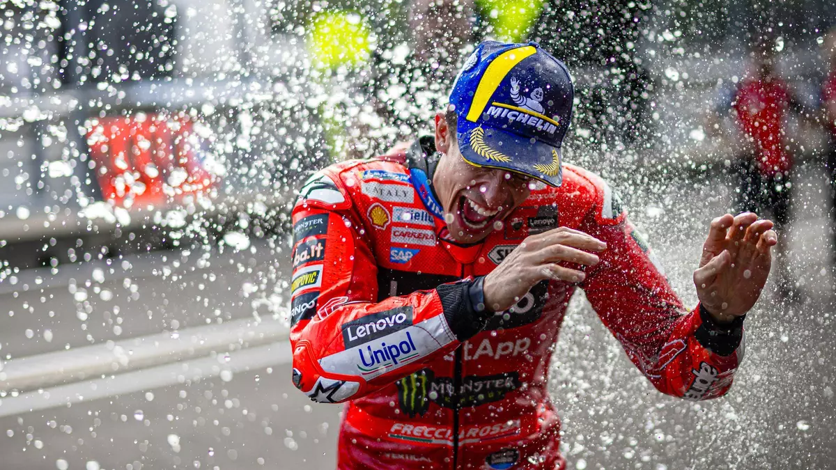 Ducati rinde pleitesía a Márquez por sus numerosos y espectaculares triunfos