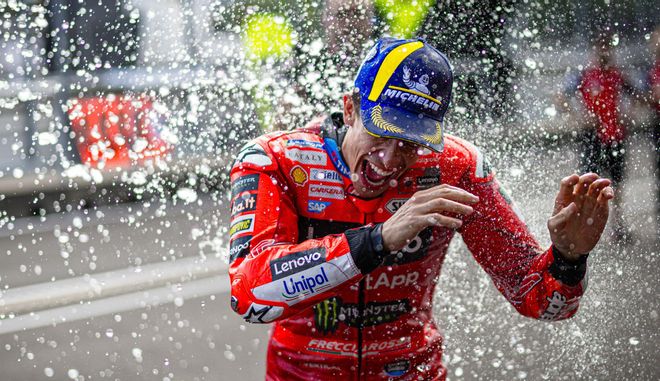 Ducati rinde pleitesía a Márquez por sus numerosos y espectaculares triunfos