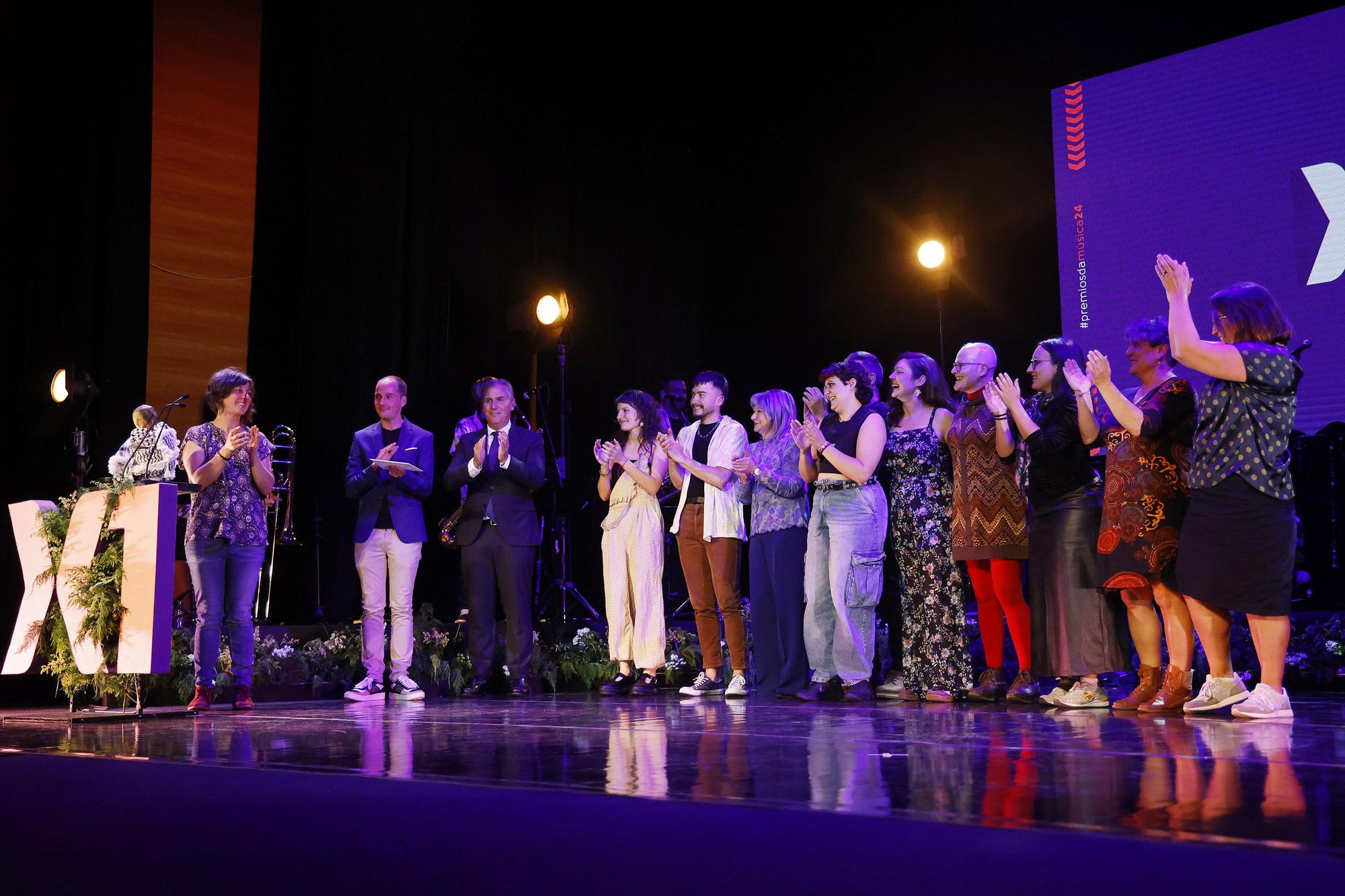 Pontevedra. Entrega de los premios de la música gallega Martín Códax.