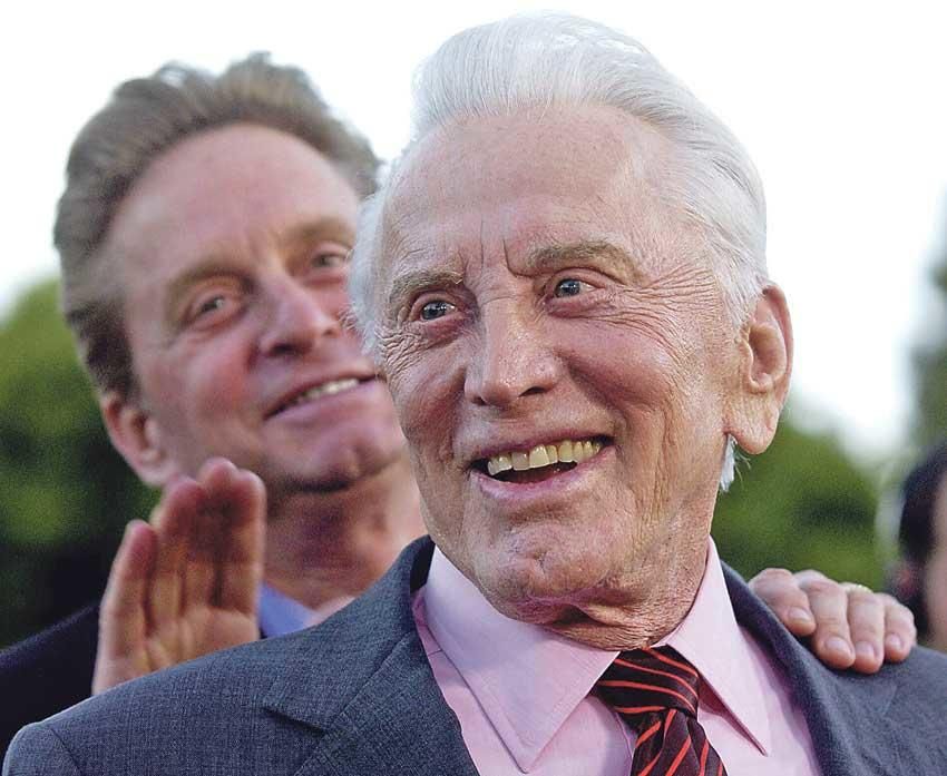 Kirk Douglas und Sohn Michael versöhnten sich auf Mallorca