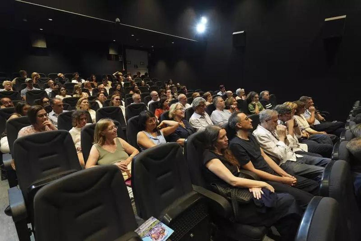 La sala 1 del Truffaut llena durante la presentación de 'Viva' hace unas semanas