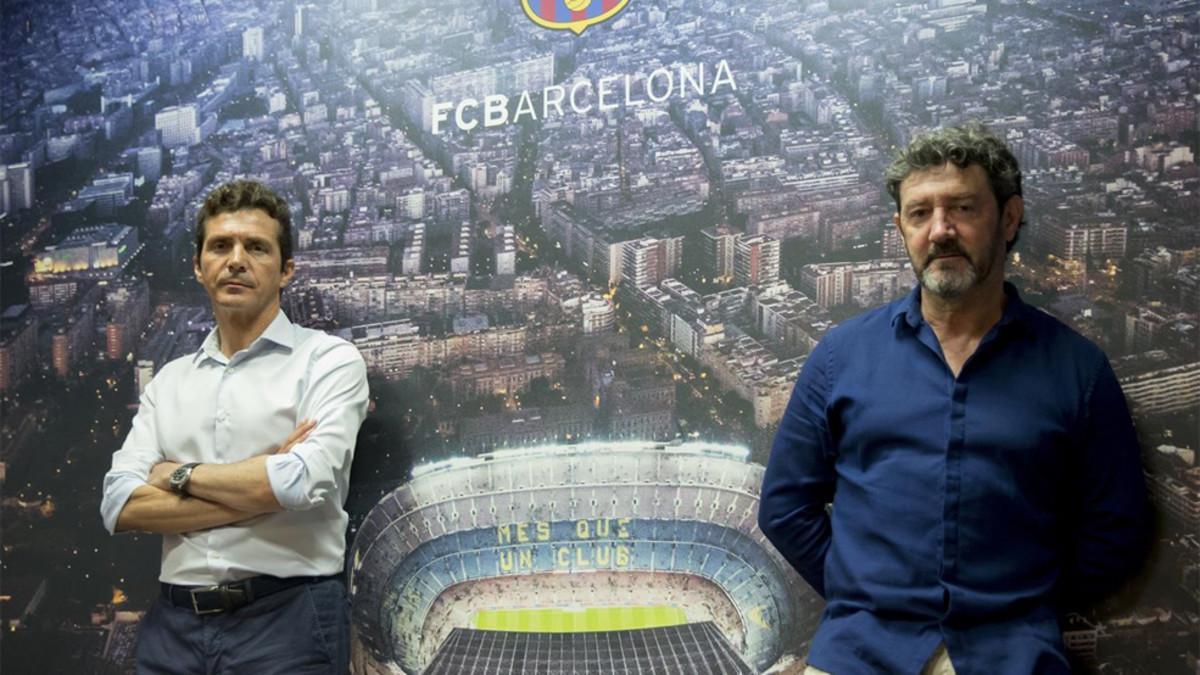 Bakero y Amor siguen defendiendo el modelo de cantera del Barça, aunque admiten que el club debe trabajar en fórmulas para asegurarse el blindaje de sus promesas