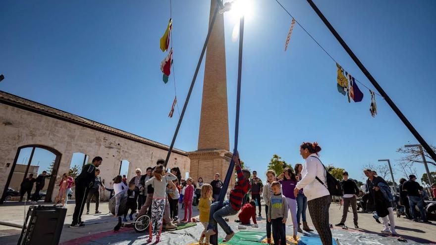 Jornada reivindicativa en Can Ribas.