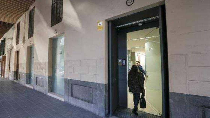La sede del PP en Palma de Mallorca.