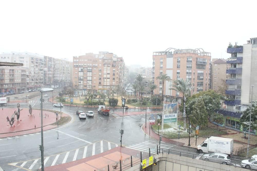 Nieve en Murcia