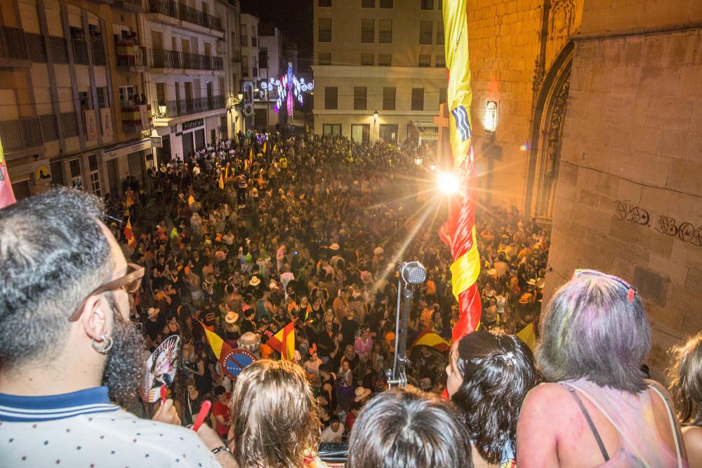 Borrachera de alegría en la retreta callosina