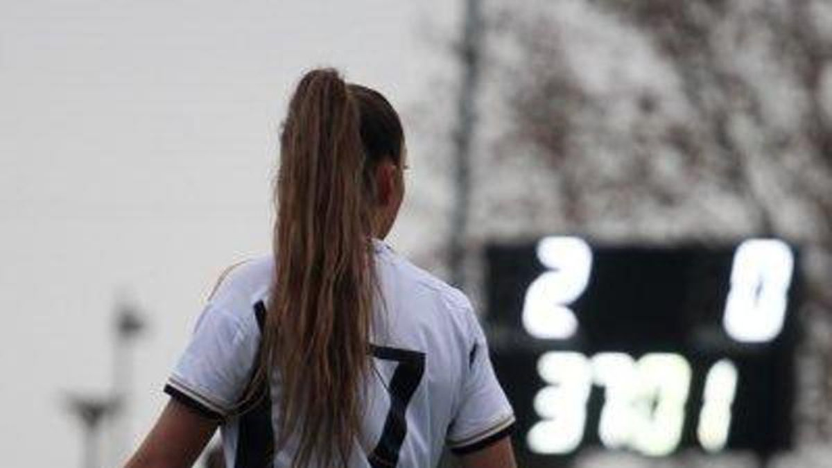 Marta Revuelta, en su etapa en el Real Madrid