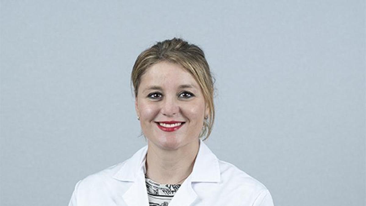 La doctora Raquel Jiménez, ginecóloga de Hospital Quirónsalud Murcia