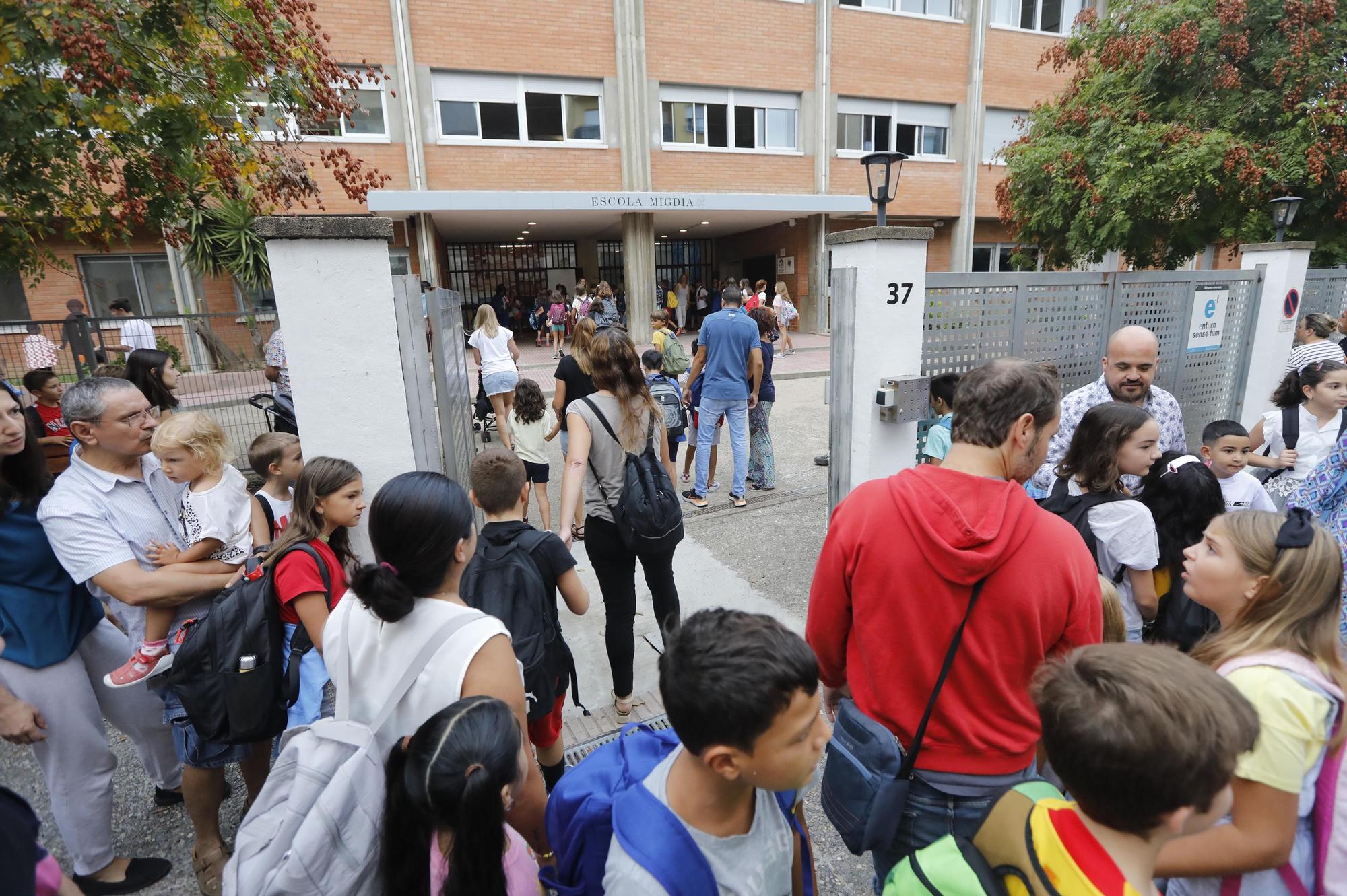 Inici del curs escolar a Girona