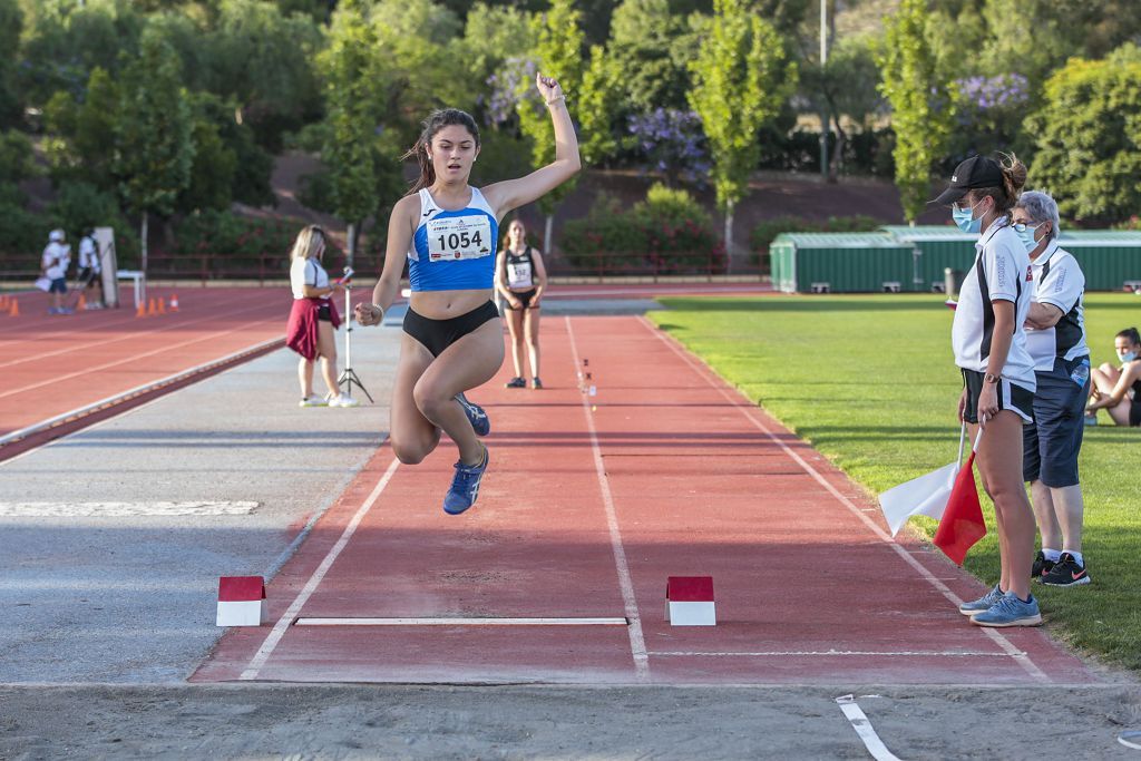 Campeonato regional de atletismo: segunda jornada