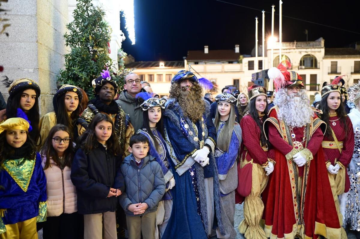 Los Reyes en Cáceres