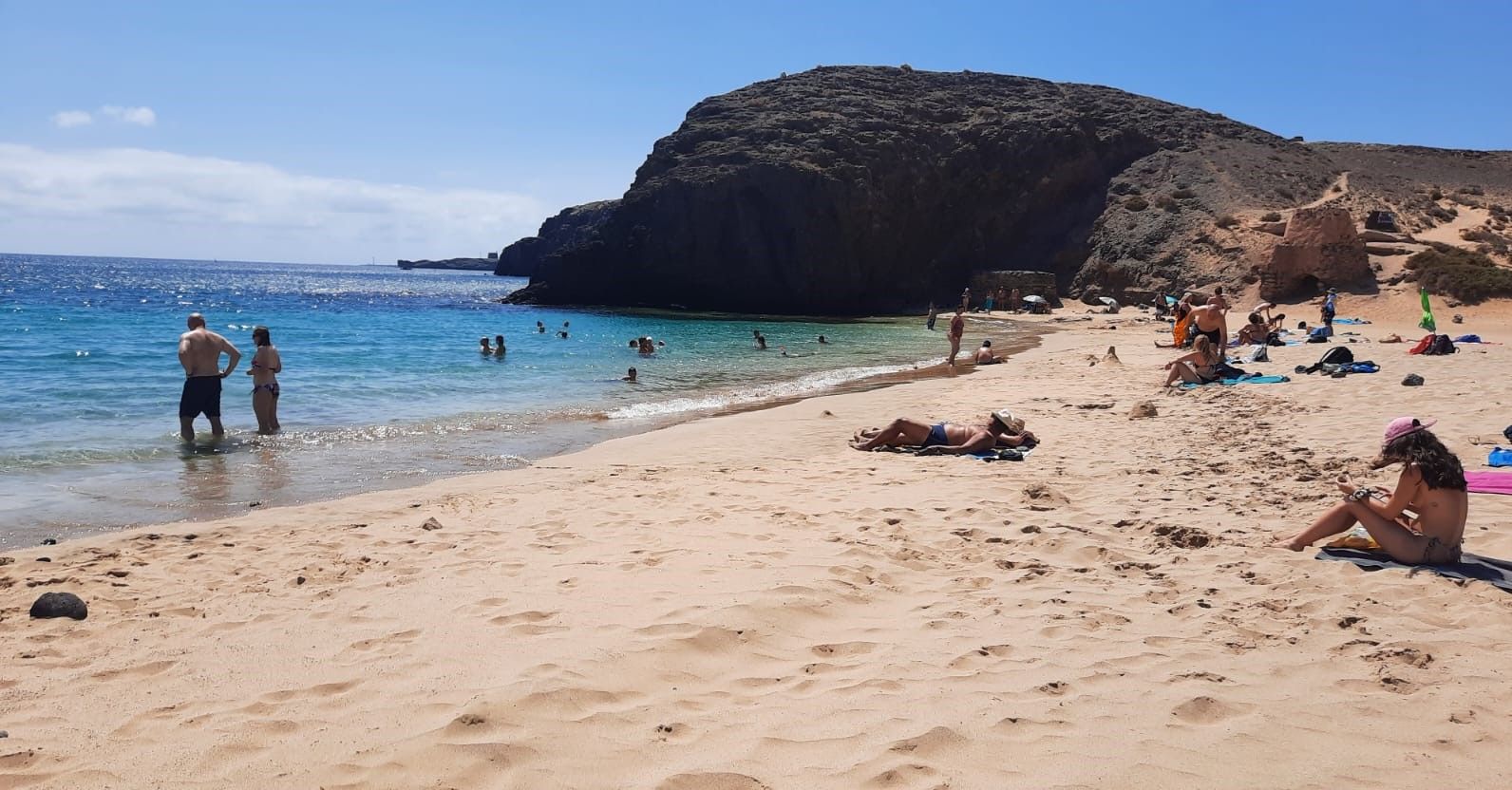 Playa Mujeres, en Papagayo.