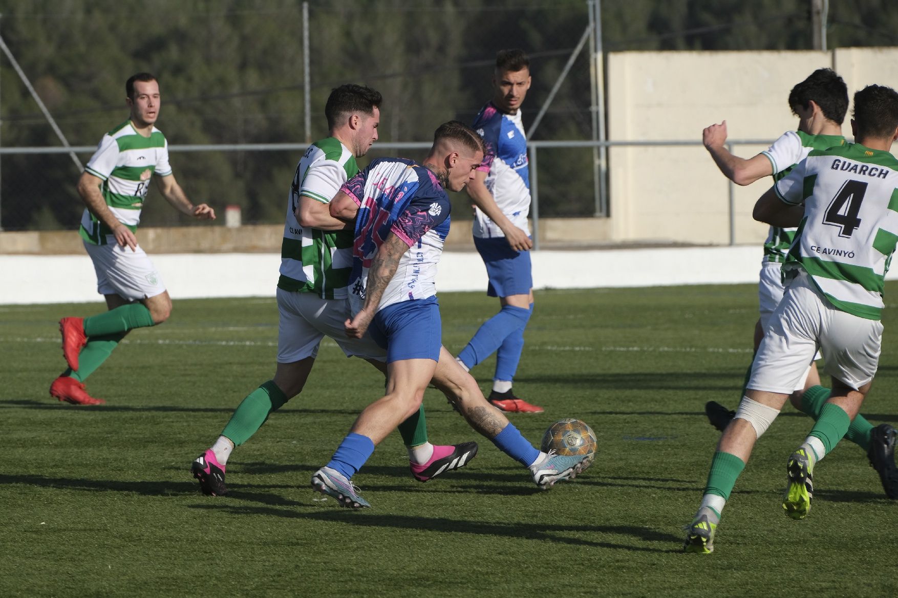 Imatges del partit Avinyó-Avià de Tercera Catalana de futbol masculí