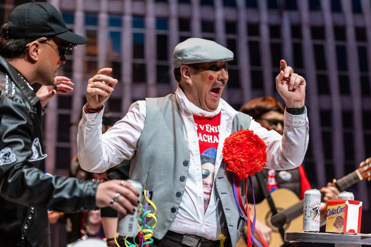 Murga 'Vinimos de Madrid... y sin remordimientos'.