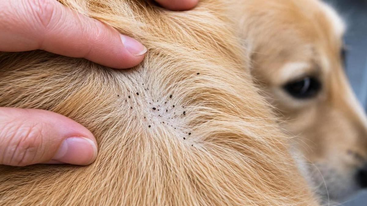 El truco de una veterinaria para saber si tu perro tiene pulgas