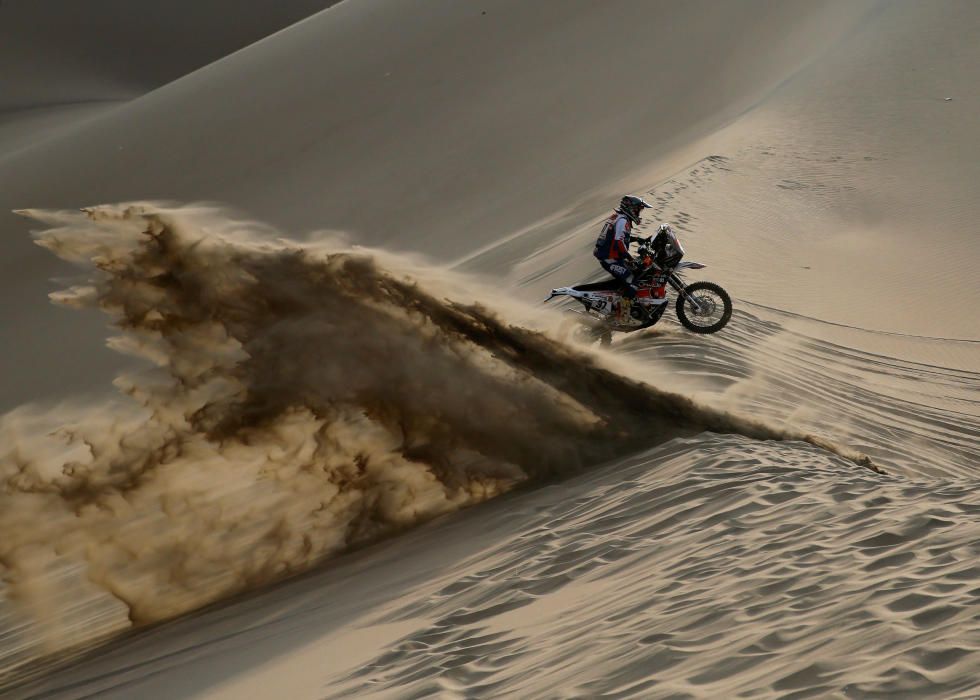 Las imágenes de la novena etapa del Dakar