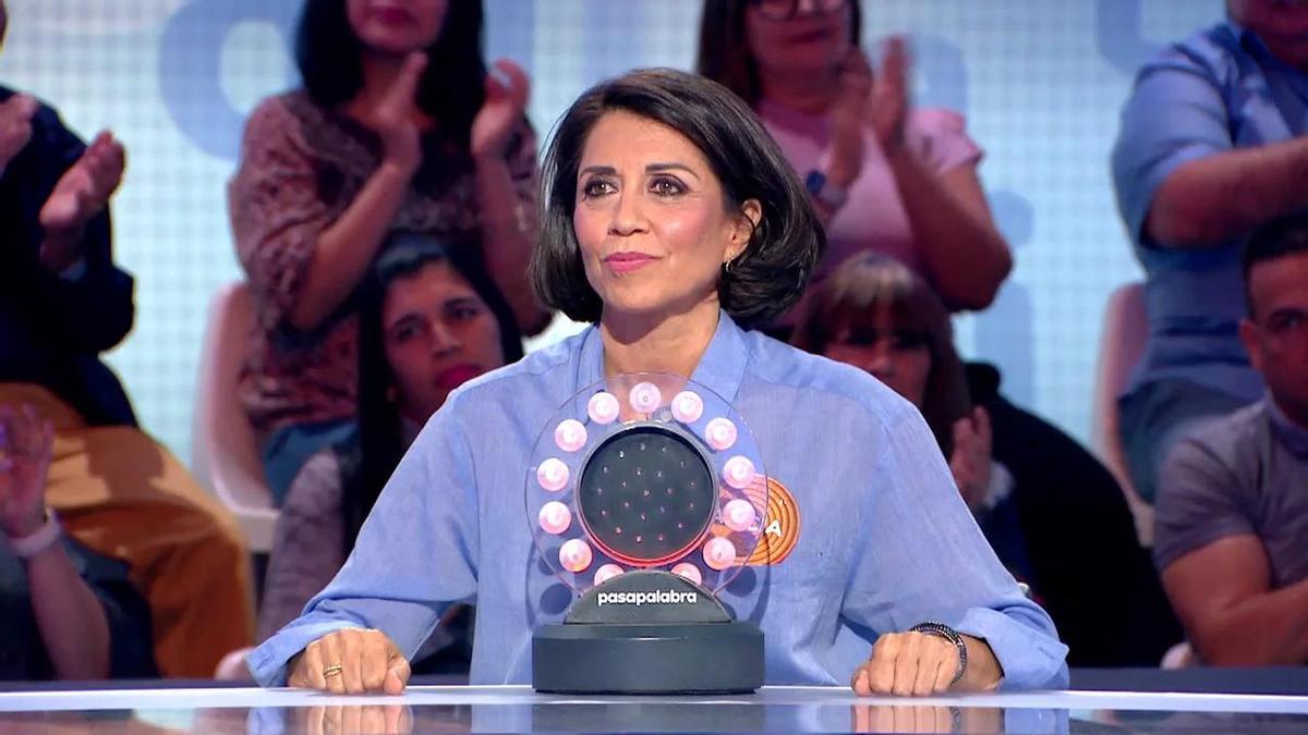 Alicia Borrachero en 'Pasapalabra'