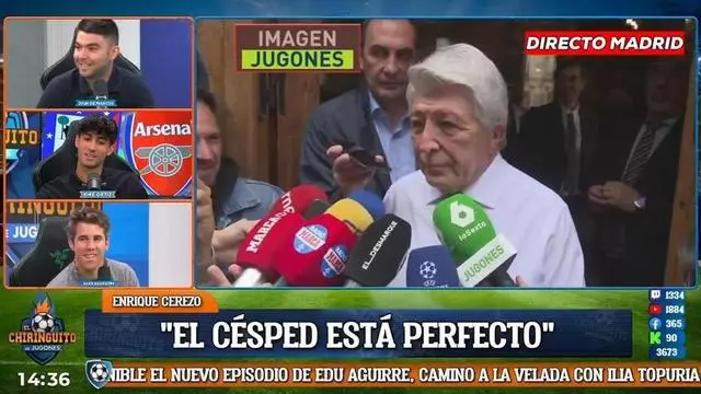 "Me gusta que haya goles, por eso siempre me gusta jugar contra el Barcelona"