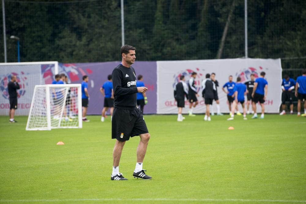 Entrenamiento del Real Oviedo