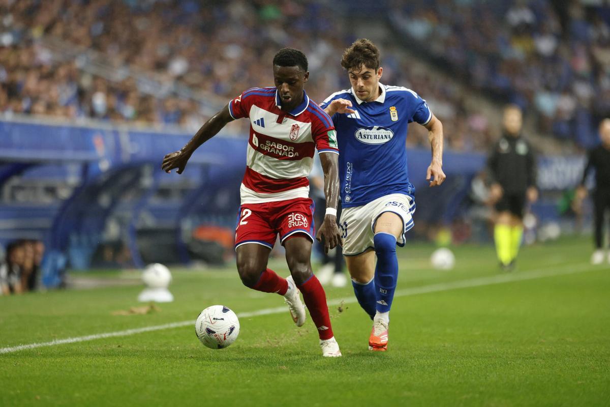 Así fue el partido entre el Real Oviedo y el Granada Así fue el partido entre el Real Oviedo y el Granada