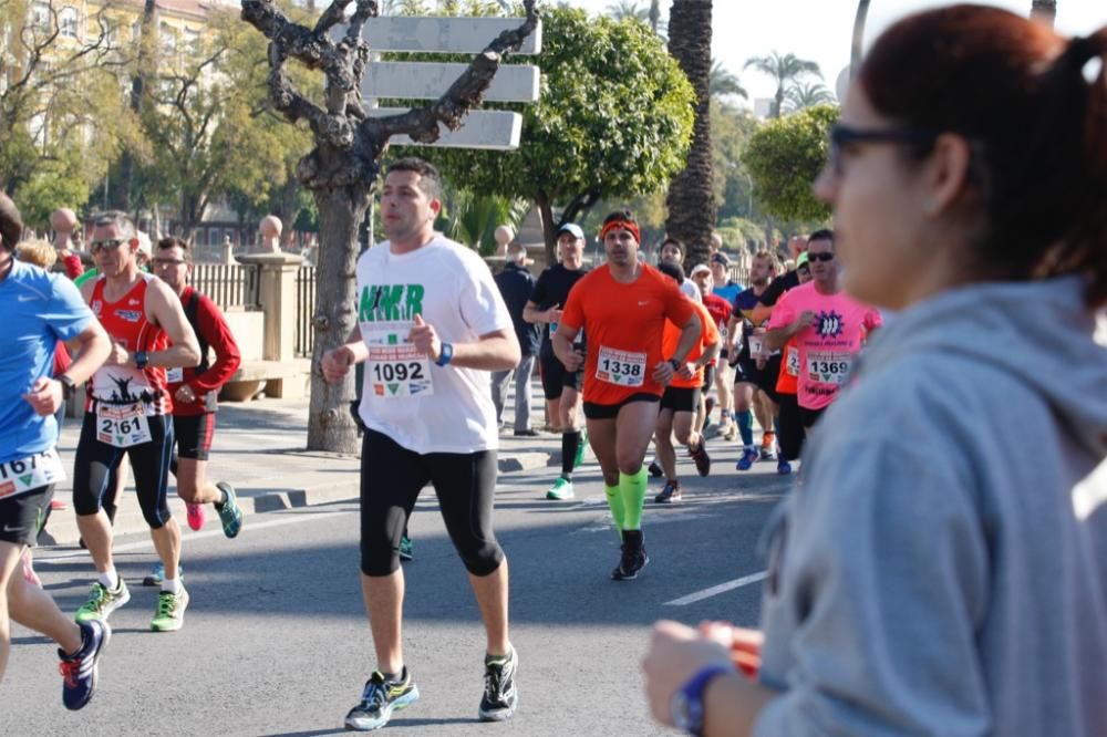 Media Maratón Murcia: Paso por Puente Reina Sofía