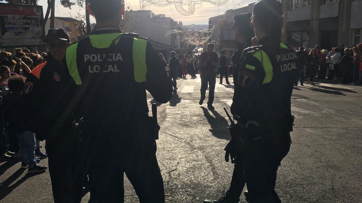 Agentes de la Policía Local de Petrer.