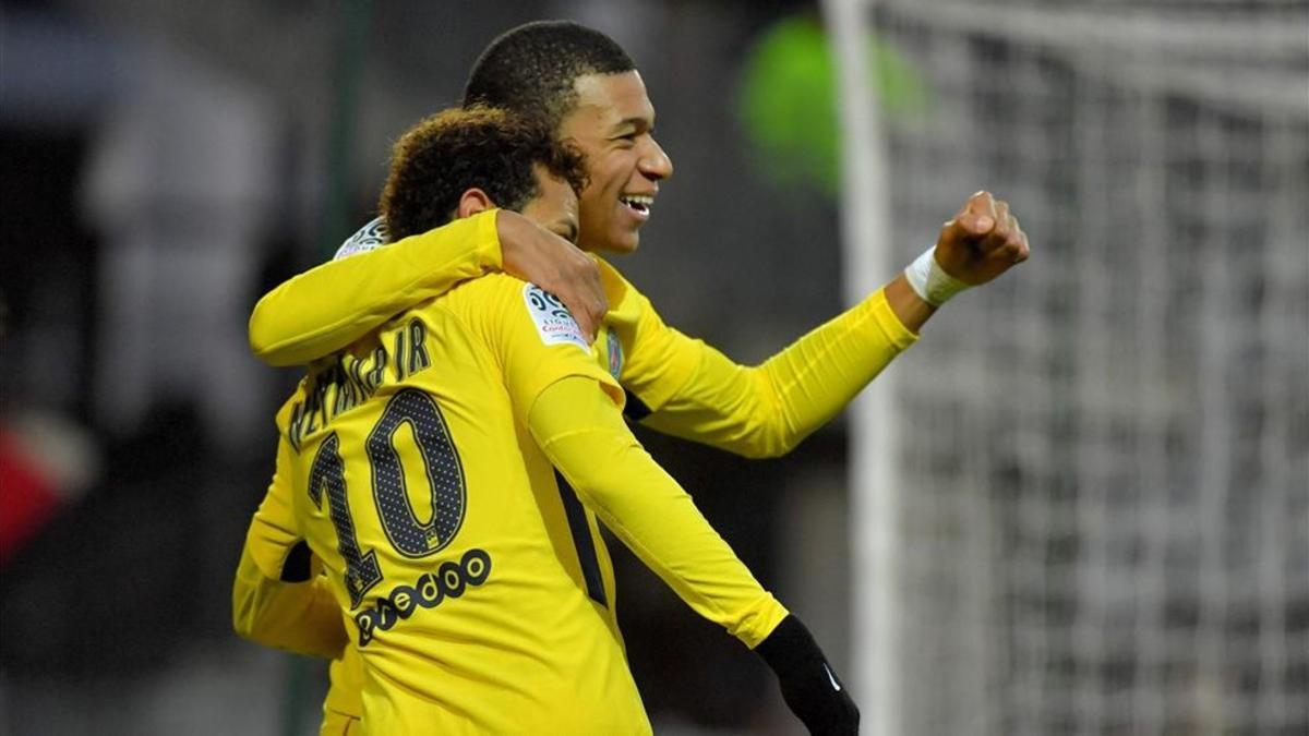 Mbappé se ve junto a Neymar el próximo año.