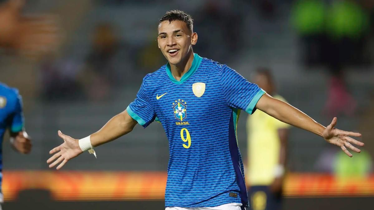 Deivid Washington, artillero brasileño sub 20