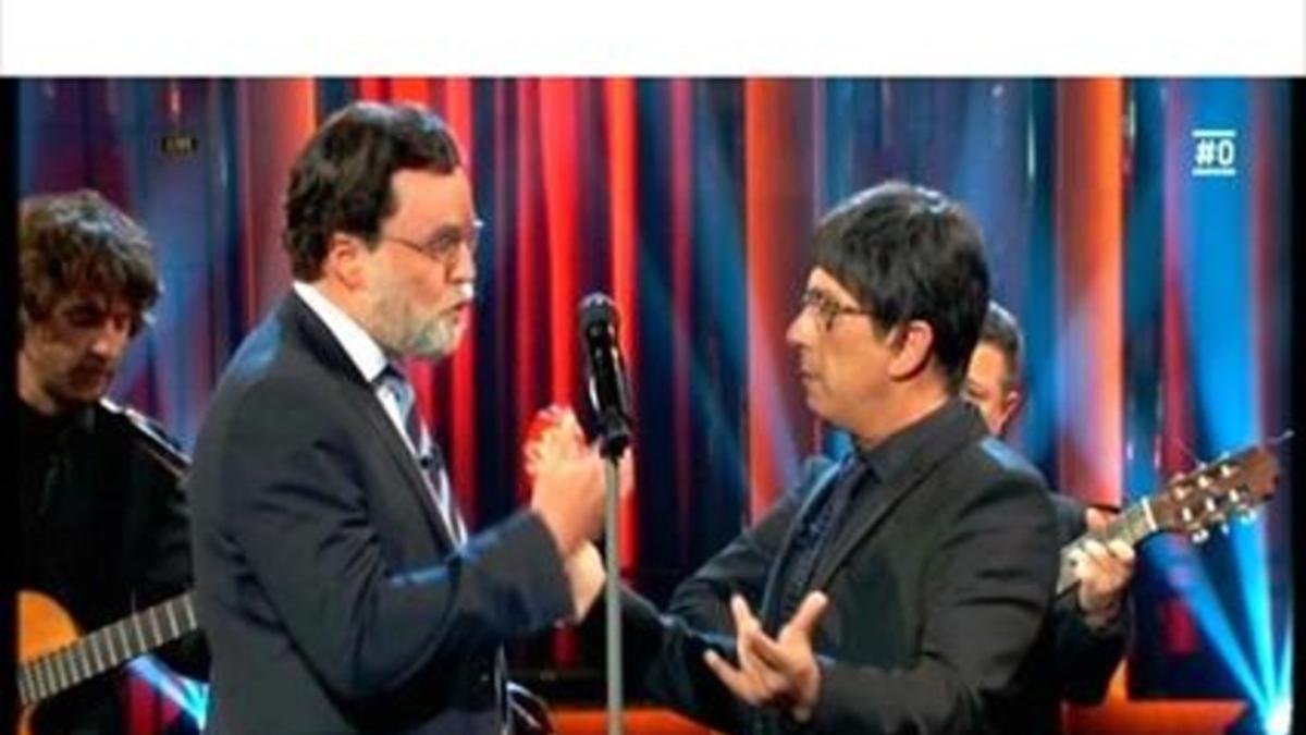 Buenafuente/Puigdemont y Pérez/Rajoy.