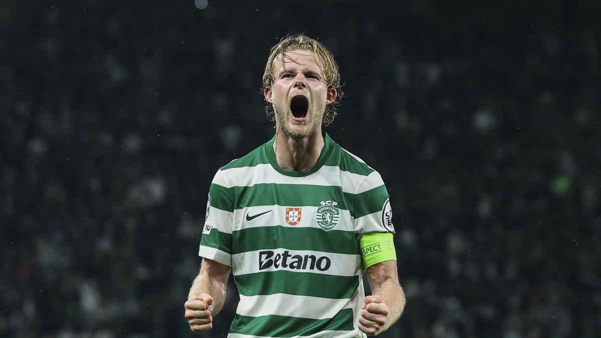 Morten Hjulmand, nuevo jugador del Atlético.