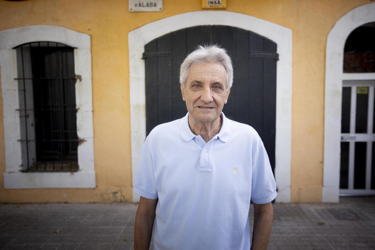 Miquel Ferrer, vivía en la Vila Olímpica antes de la creación del barrio.