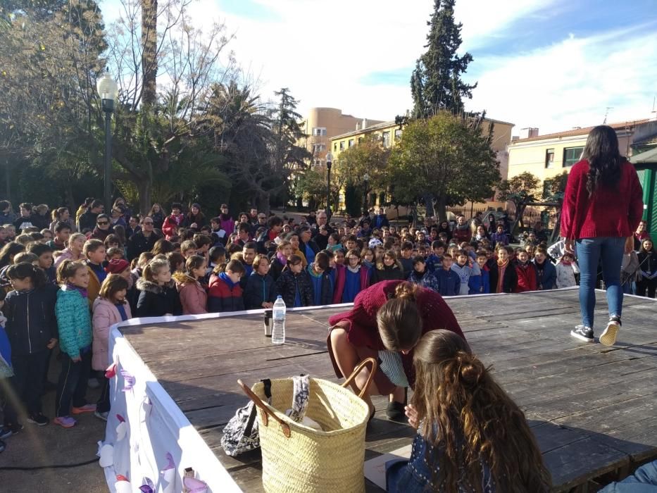 Celebración del Día de la Paz en Alcoy.