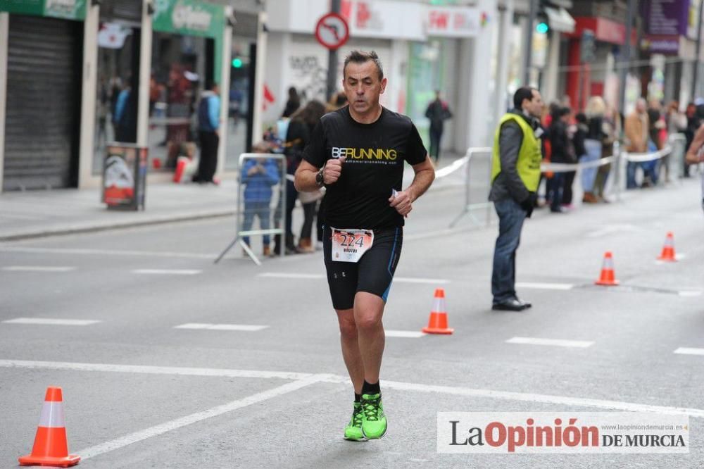 Murcia Maratón y 10 k. Paso por la Gran Vía