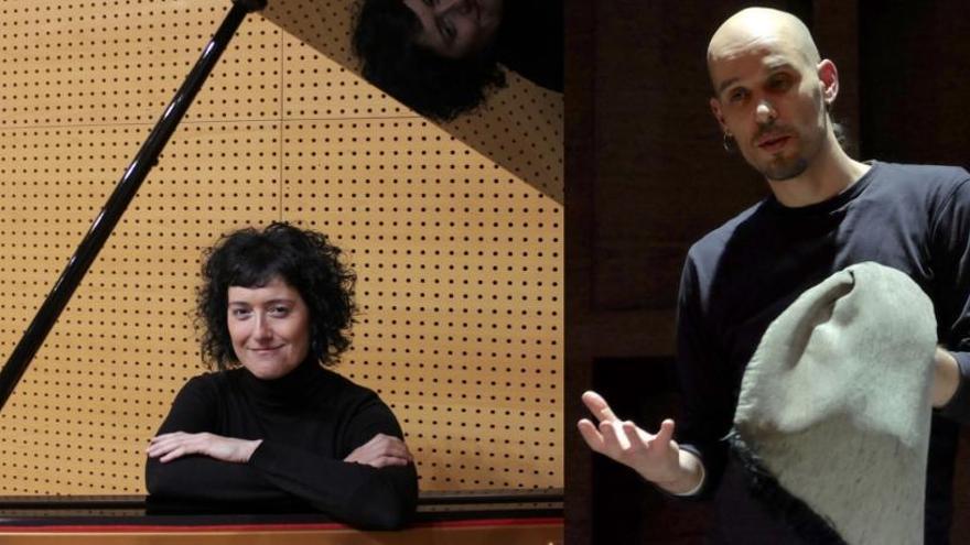 Berta Fresco y Paulo P. integran el dúo de piano y gaita