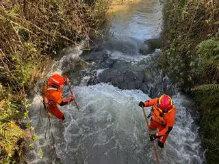 Así es la intensa búsqueda, este domingo, de la mujer que cayó al agua en San Martín