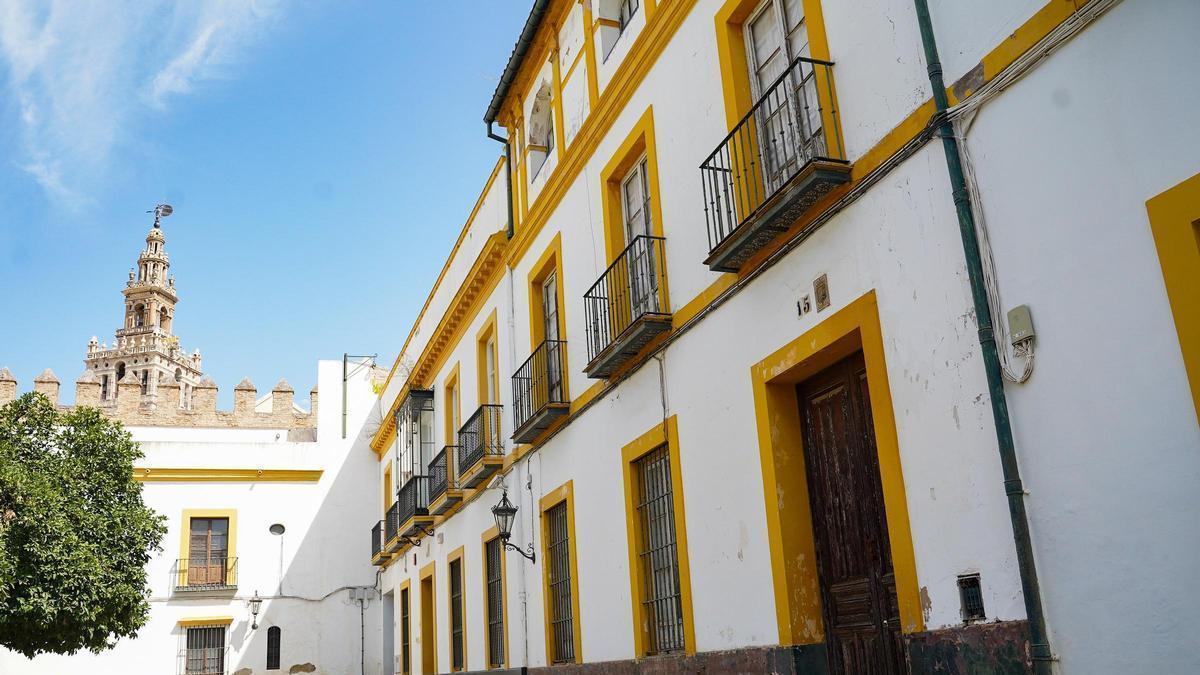 Inmuebles propiedad de la Administración en el Patio de Banderas de Sevilla que están en desuso, según la información facilitada por el Ministerio de Hacienda.