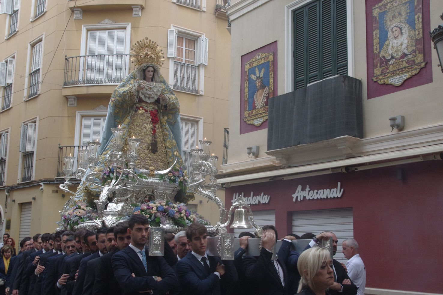 El rosario de la aurora de la Virgen del Rosario de la Sentencia, en imágenes