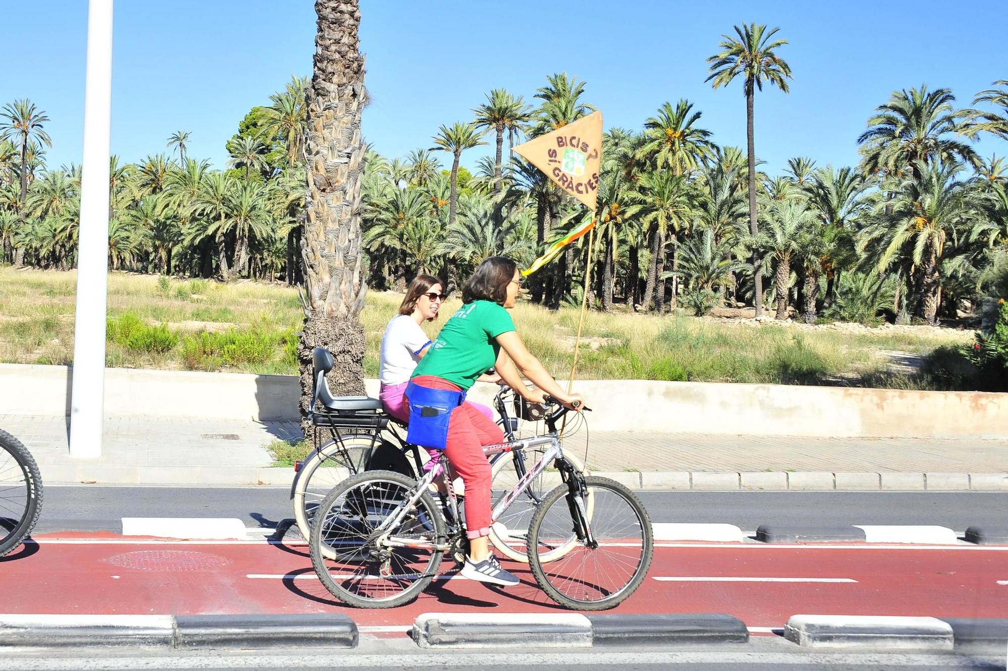 Segunda 'bicifestación' en Elche