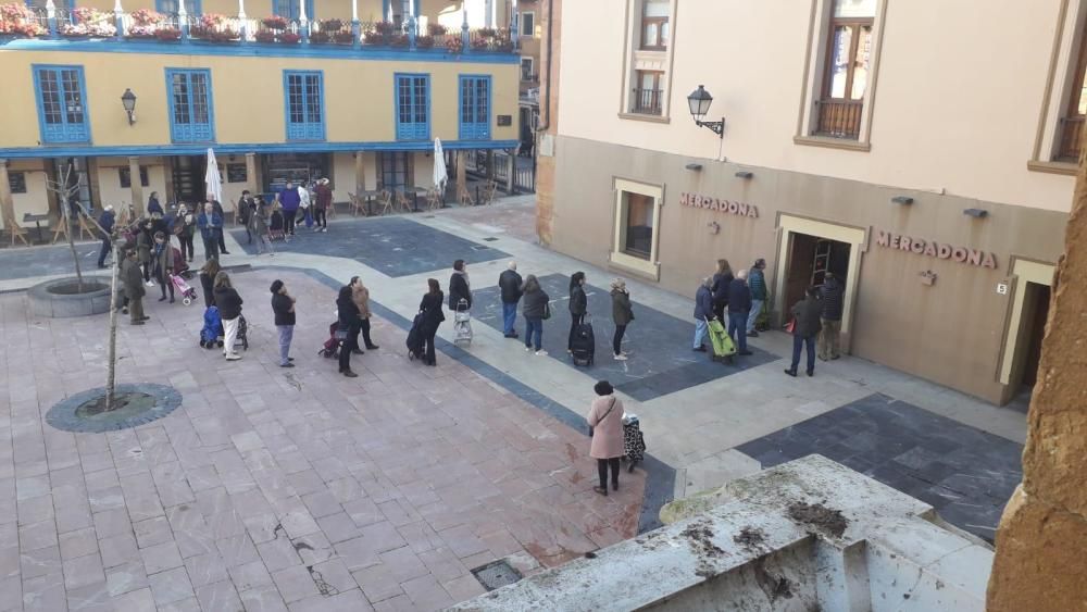 Así viven los asturianos el primer día de alarma