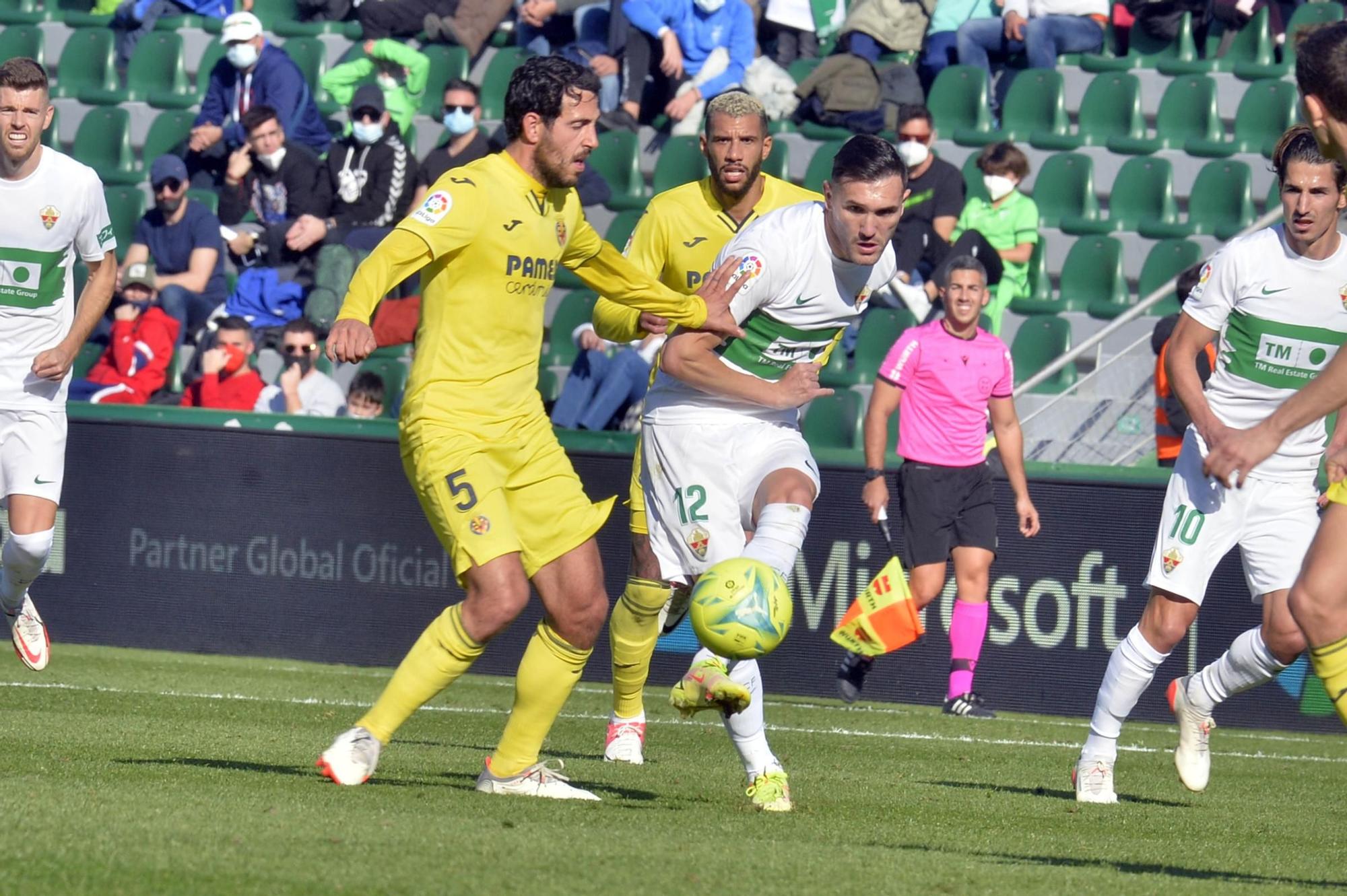 Las imágenes del Elche CF - Villarreal CF