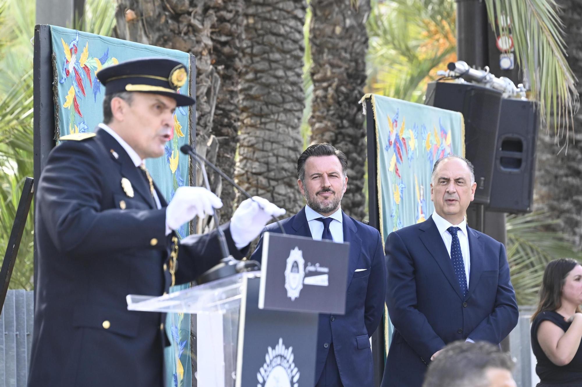 Así ha sido el acto del patrón de la Policía Local de Elche