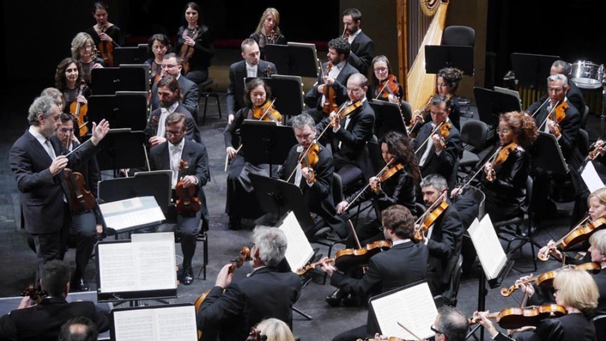 La Orquestra Simfònica del Liceu, en el Palacio de las Naciones Unidas de Ginebra