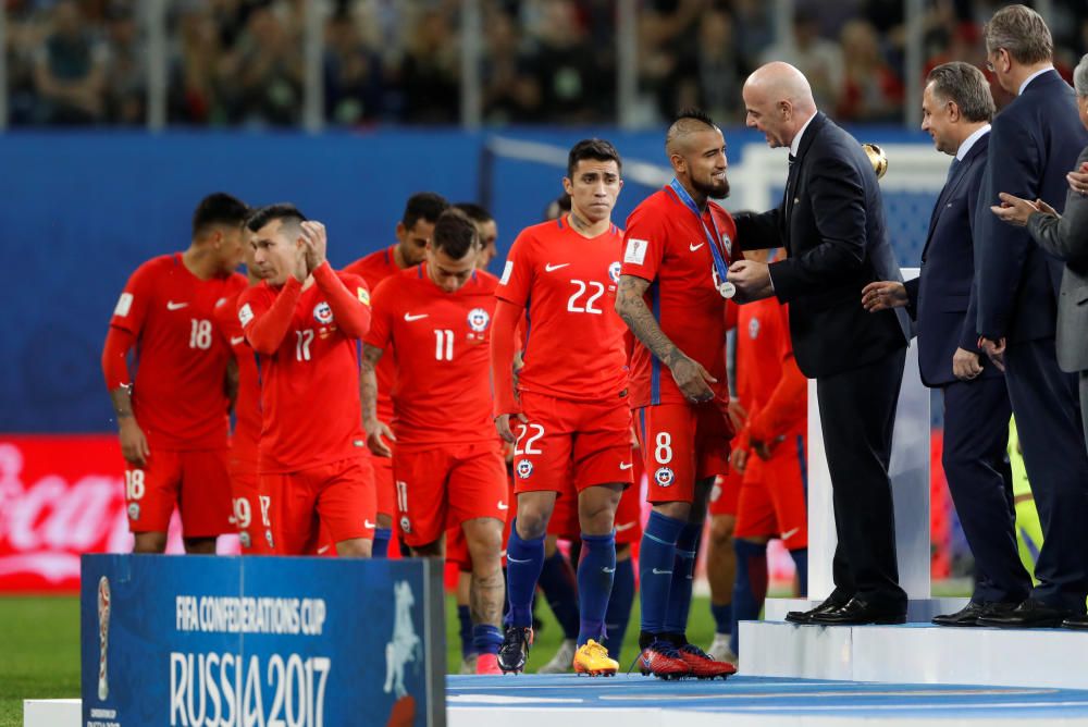 Final de la Copa Confederaciones: Chile - Alemania