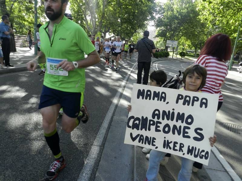 Fotogalería de la XVIII edición de la media maratón de Zaragoza