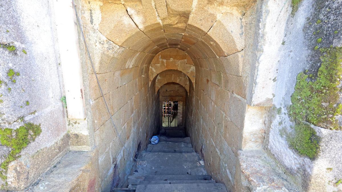 La recuperación de los túneles de O Castro, una oportunidad para revivir las batallas de Vigo