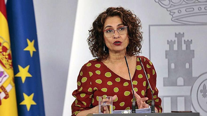 La portaveu del Govern espanyol, María Jesús Montero