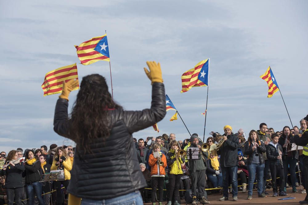 Acte a l'esplanada de Lledoners convocat per Assem