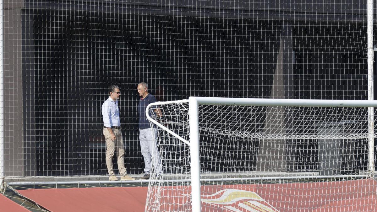 Alejandro Irarragorri, de nuevo en Gijón para presenciar el Sporting-Girona