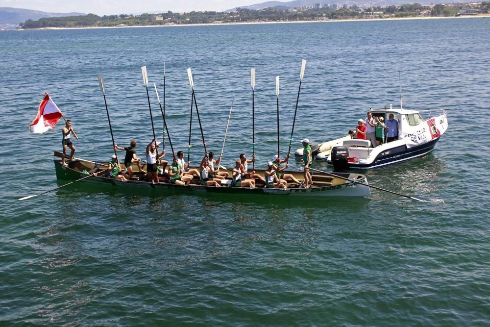 El equipo local se hace con la victoria en la Bandera Concello de Vigo. Ares y Puebla acechan el liderato de Samertolaméu en un día de locos con viento cambiante.