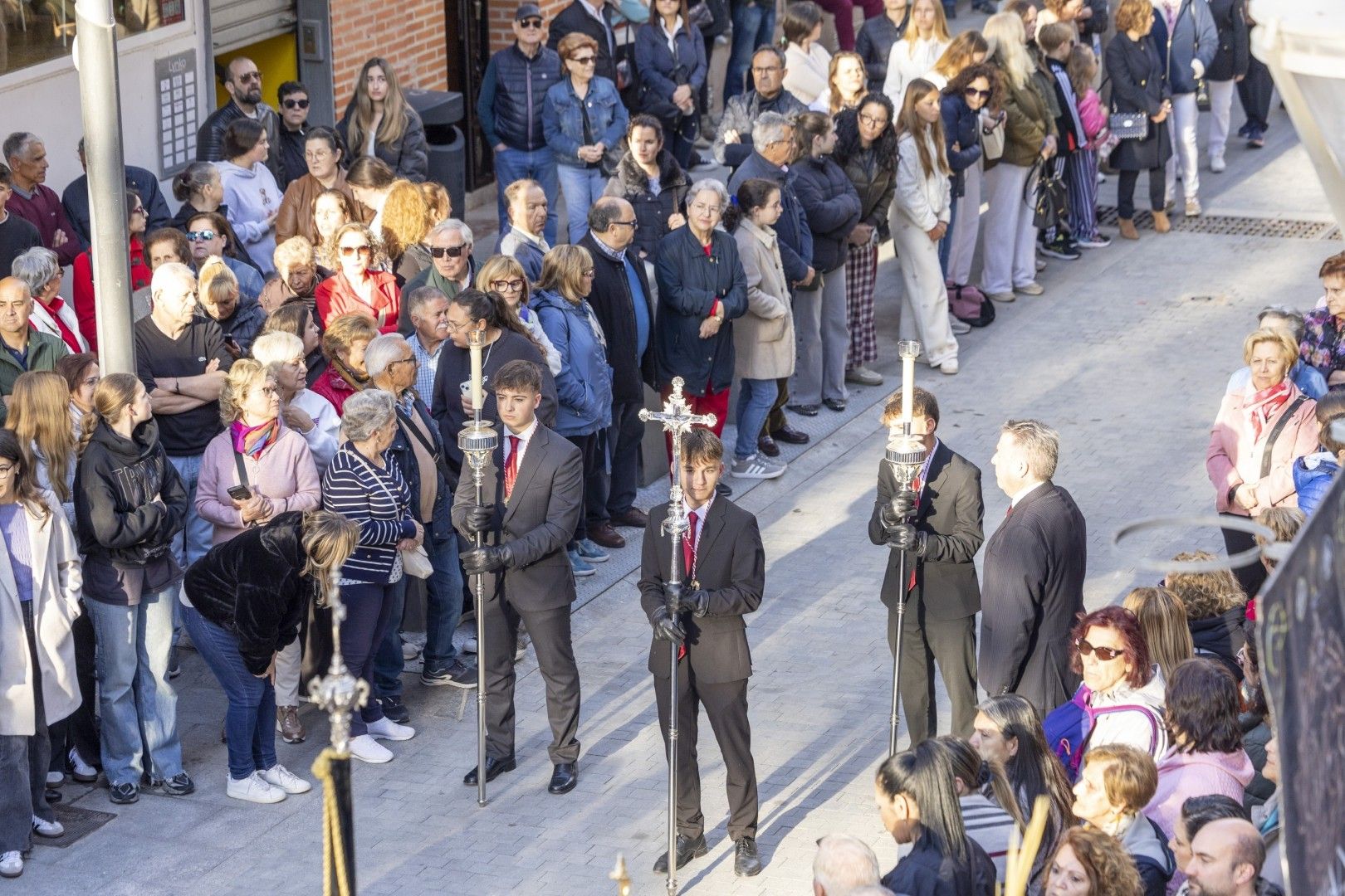 Las imágenes de la procesión del Encuentro del Domingo de Resurrección en Torrevieja